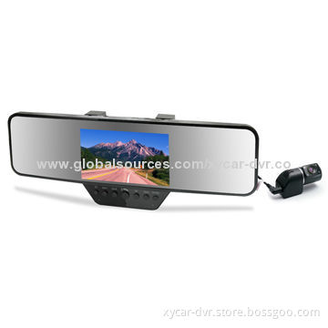 Car Video Camera, Ultra-thin Mirror and Ultra-wide Screen, Exclusive Anti-dazzle Design